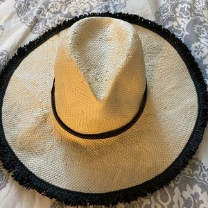 BR straw beach hat
